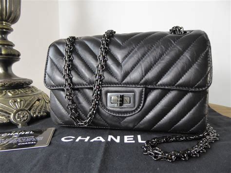 chanel 2.55 mini so black|Chanel 2.55 price.